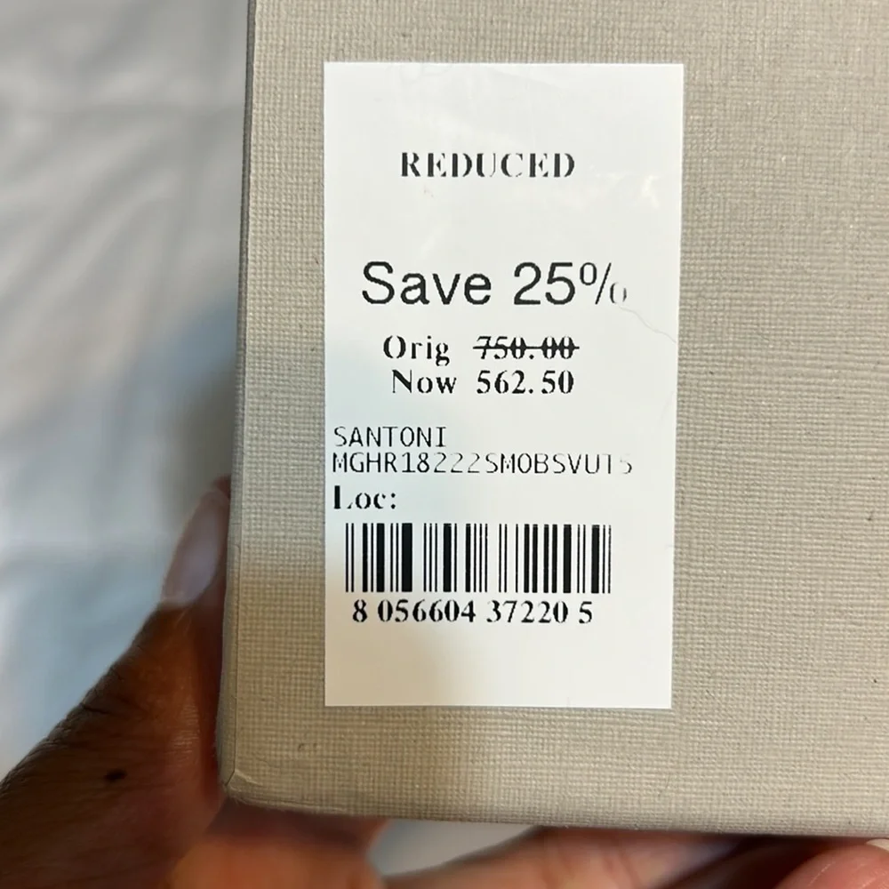 Santoni Faith Suede Loafer in Dark Brown-12 - Picture 15 of 15